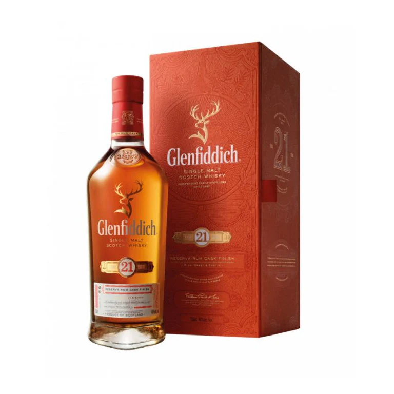 WHISKY GLENFIDDICH- AGED 21 YEARS- 70CL SMALL BATCH RESERVE SINGLE MALT - ASTUCC
