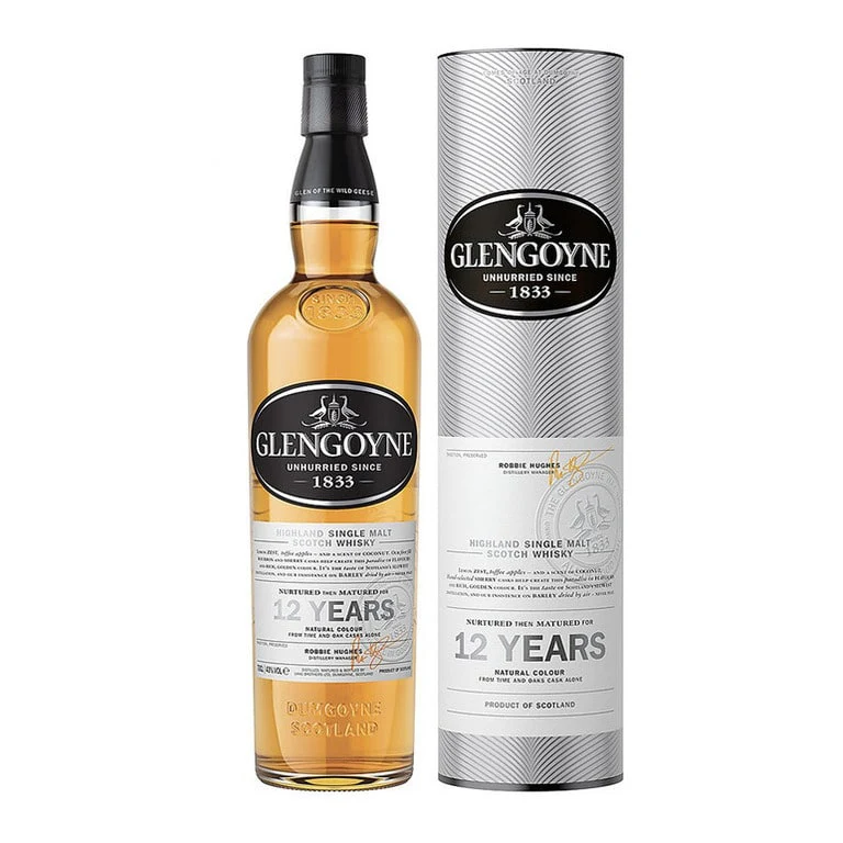 WHISKY GLENGOYNE 12 YEARS OLD-70CL HIGHLANDS LINE-ASTUCCIATO