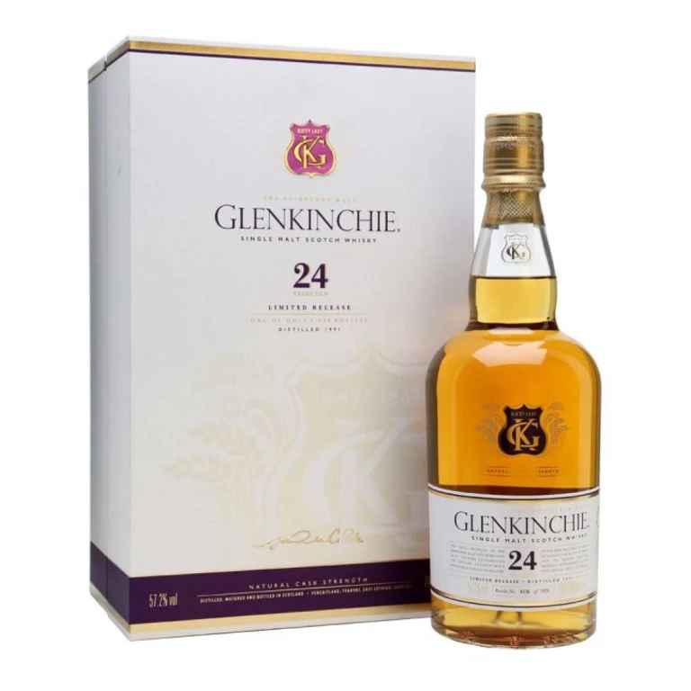 WHISKY GLENKINCHIE 24 YEARS OLD S.R.2016 70CL- SINGLE MALT - ASTUCCIO