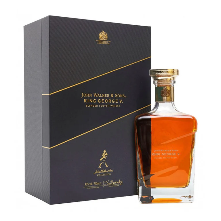 WHISKY JOHNNIE WALKER BLUE LABEL KING GEORGE V -70CL-ASTUCCIATO