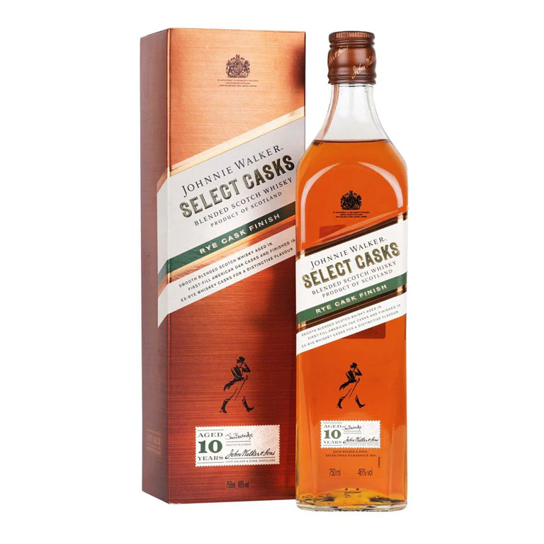 WHISKY JOHNNIE WALKER SELECT CASKS-70CL RYE CASK FINISH AGED 10 YEARS-ASTUCCIATO
