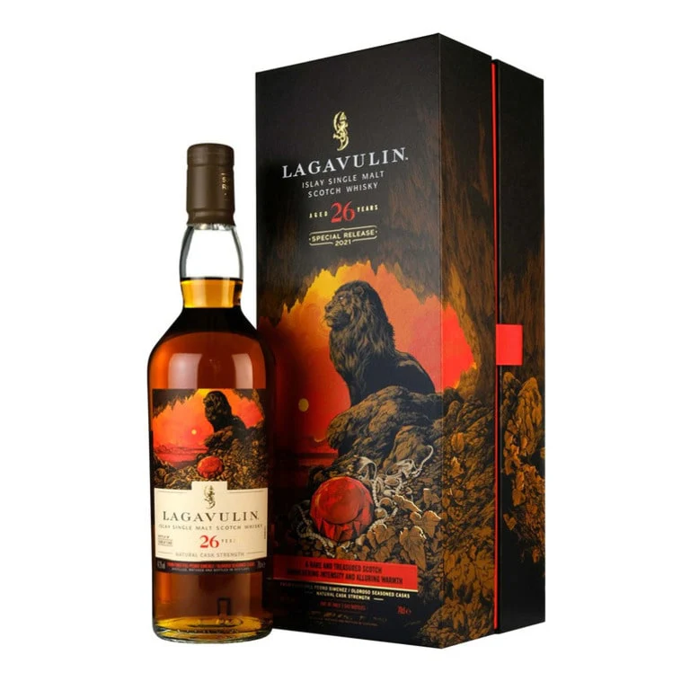WHISKY LAGAVULIN -AGED 26YEARS- 70CL  ISLAY-SPECIAL RELEASE 2021