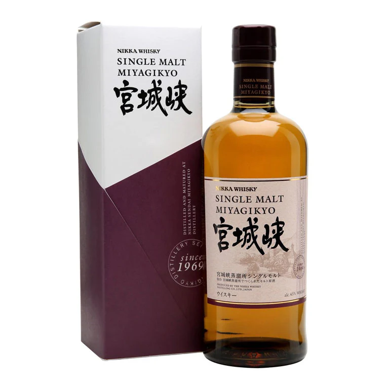 WHISKY NIKKA SINGLE MALT MIYAGIKYO-70CL ASTUCCIATO-JAPANESE
