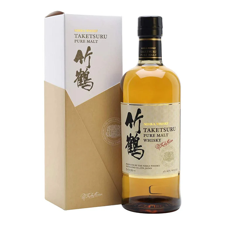 WHISKY NIKKA TAKETSURU PURE MALT-70CL ASTUCCIATO-JAPANESE