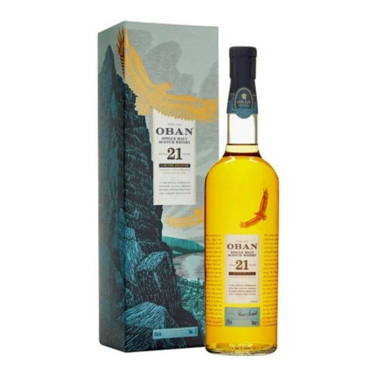 WHISKY OBAN 21 YEARS OLD S.R. 2018 70CL- SINGLE MALT - ASTUCCIO
