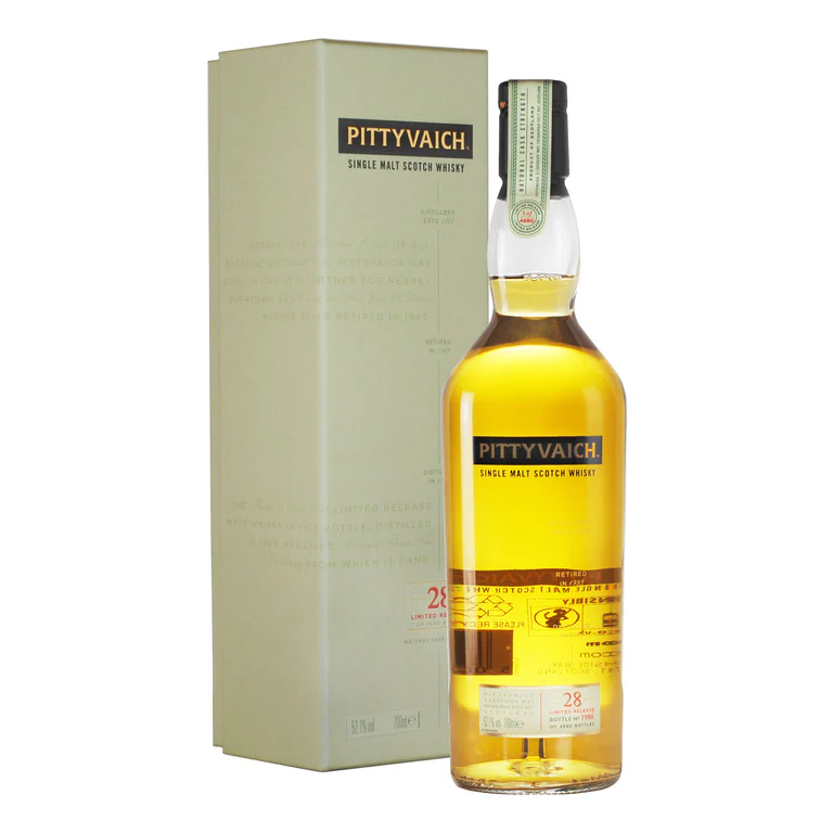 WHISKY PITTYVAICH 28 YEARS OLD  70CL- SINGLE MALT - ASTUCCIO