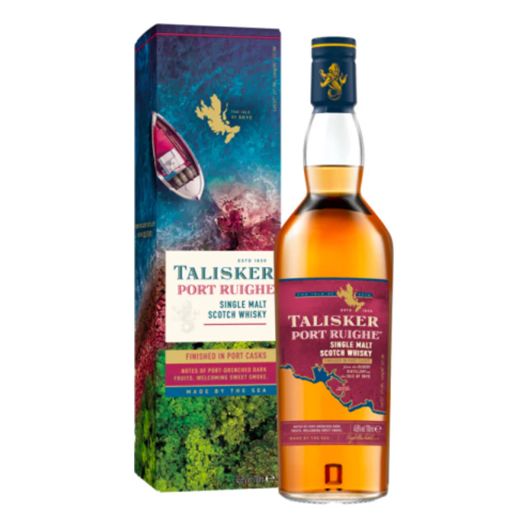 WHISKY TALISKER PORT RUIGHE-70CL SINGLE MALT-FINISHED IN PORT CASK-ASTUCC