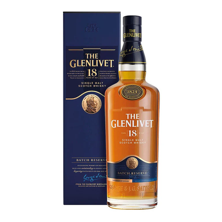 WHISKY THE GLENLIVET 18 YEARS OF AGE SINGLE MALT -70CL-ASTUCCIATO - Image 2
