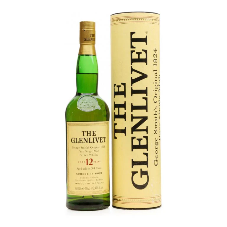 WHISKY THE GLENLIVET AGED 12YEARS-70CL  SINGLE MALT - ASTUCCIATO