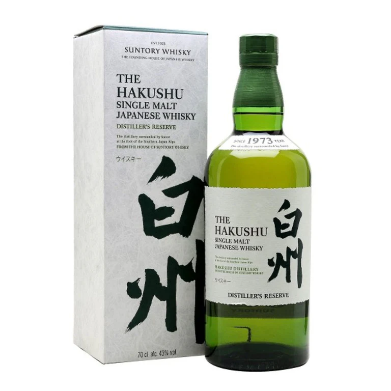 WHISKY THE HAKUSHU DISTILLER RESERE 70c ASTUCCIATO-JAPANESE SINGOL MALT