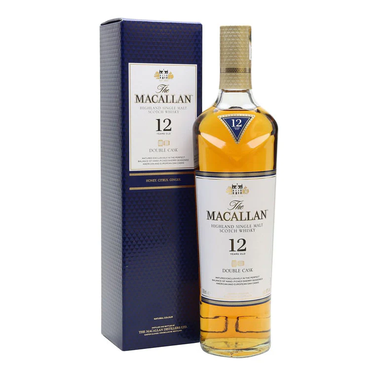 WHISKY THE MACALLAN - 12 YEARS OLD-70CL HIGHLAND- DOUBLE CASK-ASTUCCIATO
