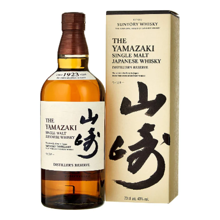 WHISKY THE YAMAZAKY DISTILLER RESERE 70c  ASTUCCIATO-JAPANESE